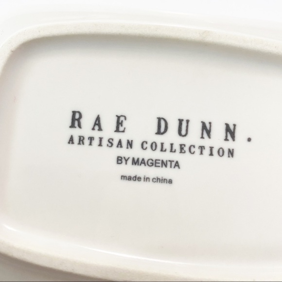 Rae Dunn Courage Dish Artisan Collection by Magenta Small Trinket Jewelry Tray - Picture 3 of 7